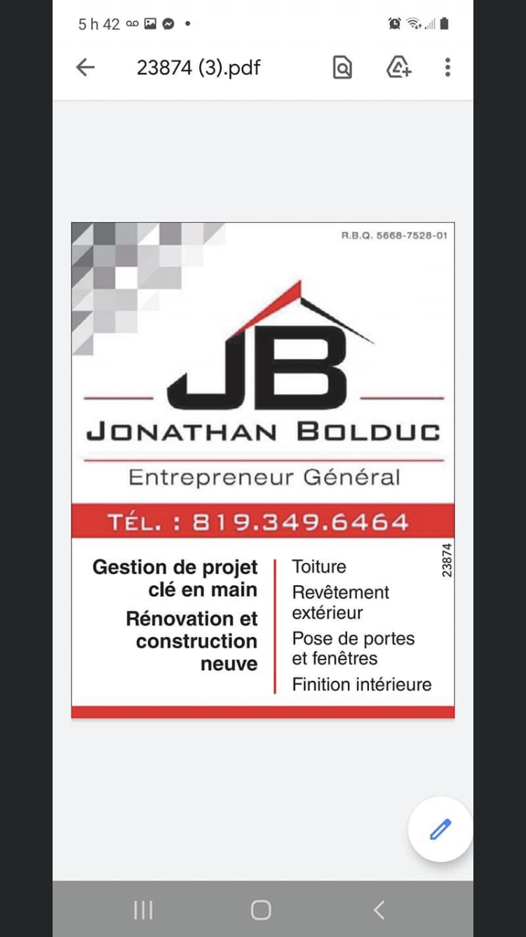 Construction JB inc (9294-1996 Québec inc)